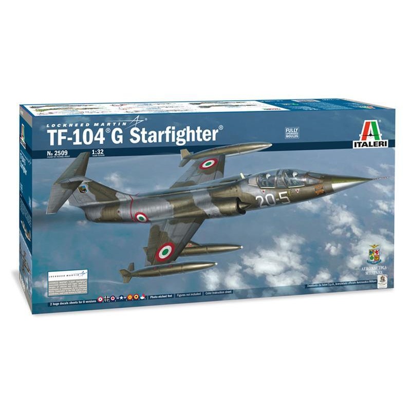 ITALERI 1/32 AIRCRAFT TF-104G AMI