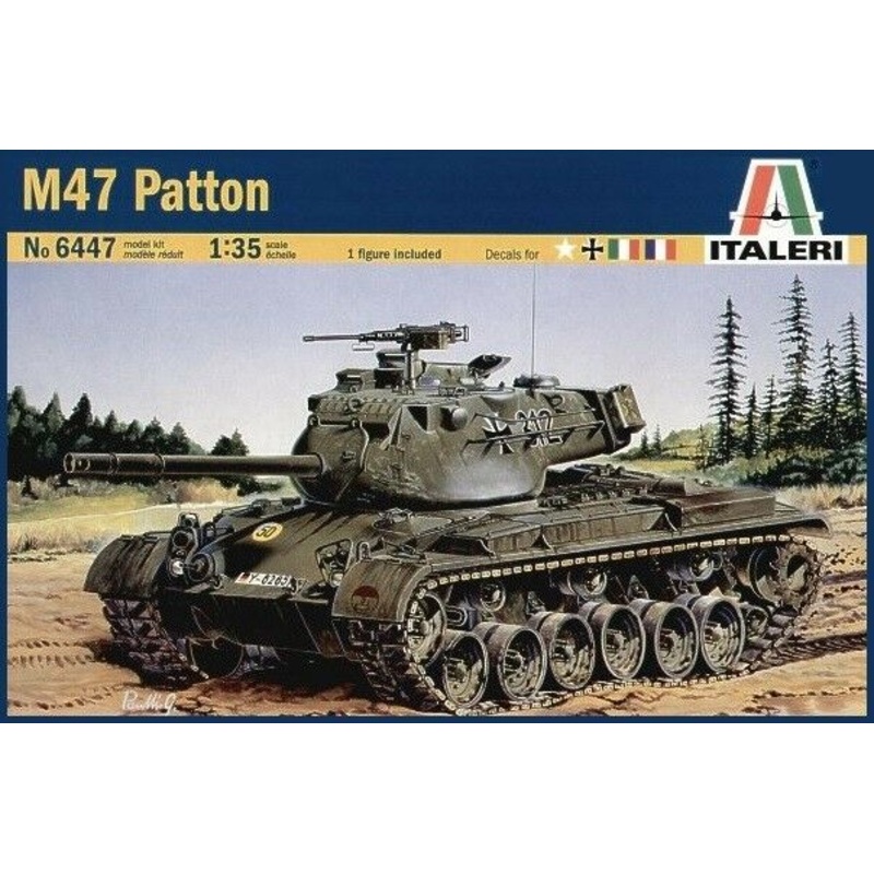 ITALERI 1/35 MILITARY M 47 PATTON