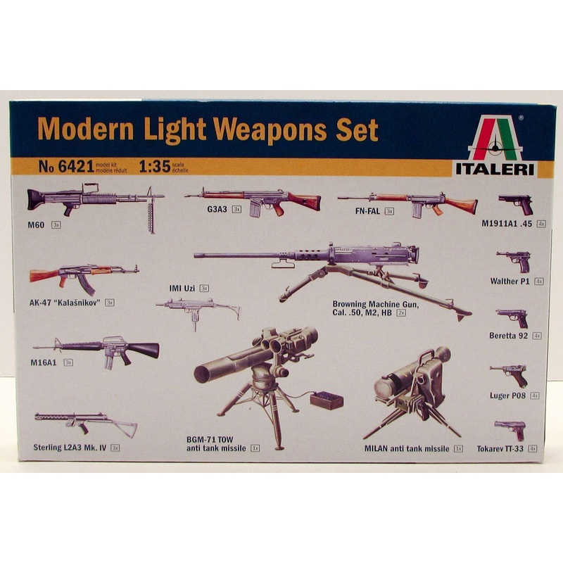 ITALERI 1/35 MILITARY MODERN LIGHT WEIGHT BATTLE SET