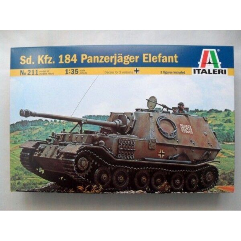 ITALERI 1/35 MILITARY TIGER ELEFANT DISC