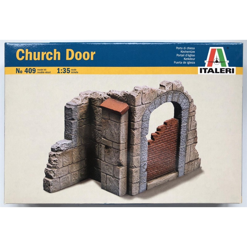 Italeri 1/35 scale CHURCH DOOR
