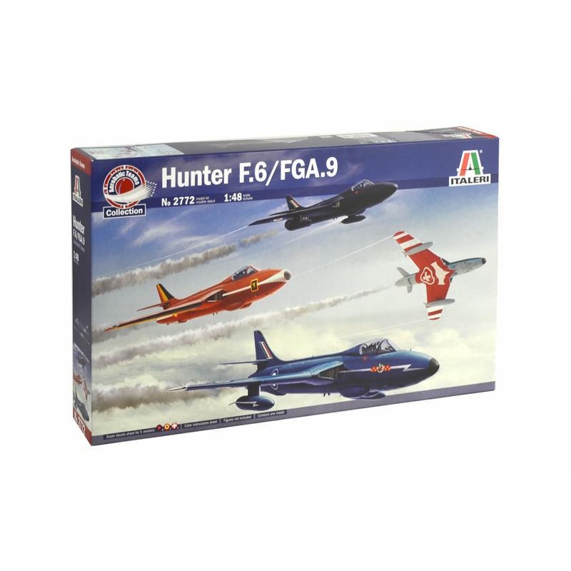 ITALERI 1/48 AIRCRAFT HAWKER HUNTER F MK 6/9 disc