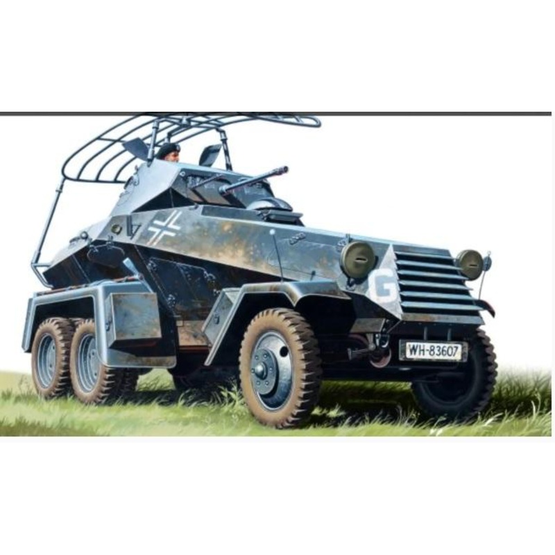 Italeri 1/48 scale WW2 German OPEL BLITZ TANKWAGEN KFZ 385