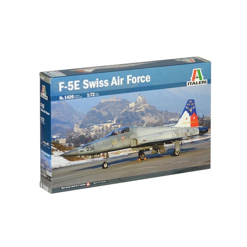 ITALERI 1/72 AIRCRAFT 1/72 F-5E SWISS AIR FORCE