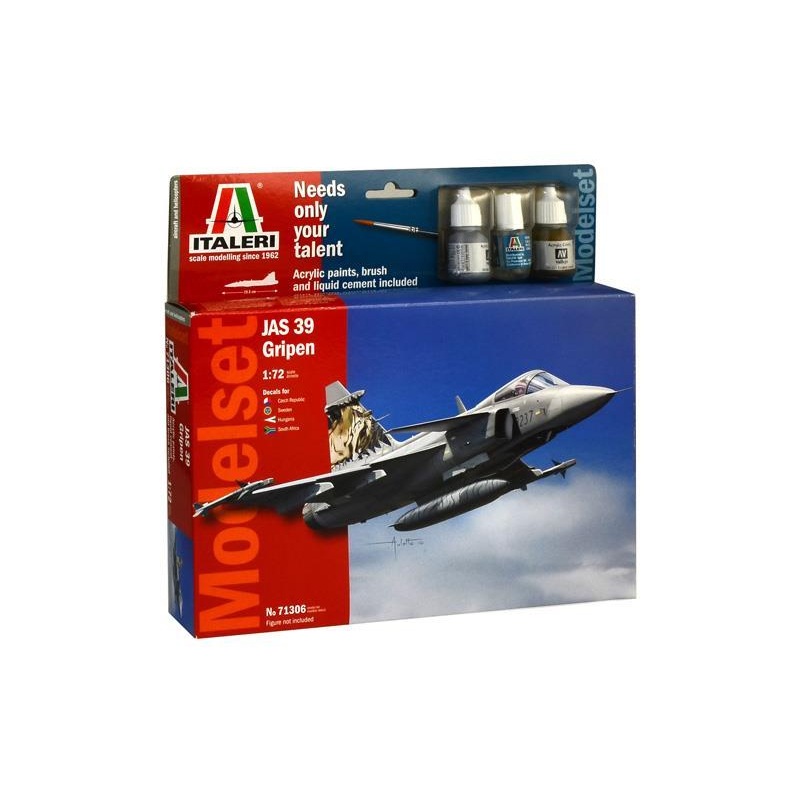 ITALERI 1/72 AIRCRAFT 1:72 JAS 39 GRIPEN