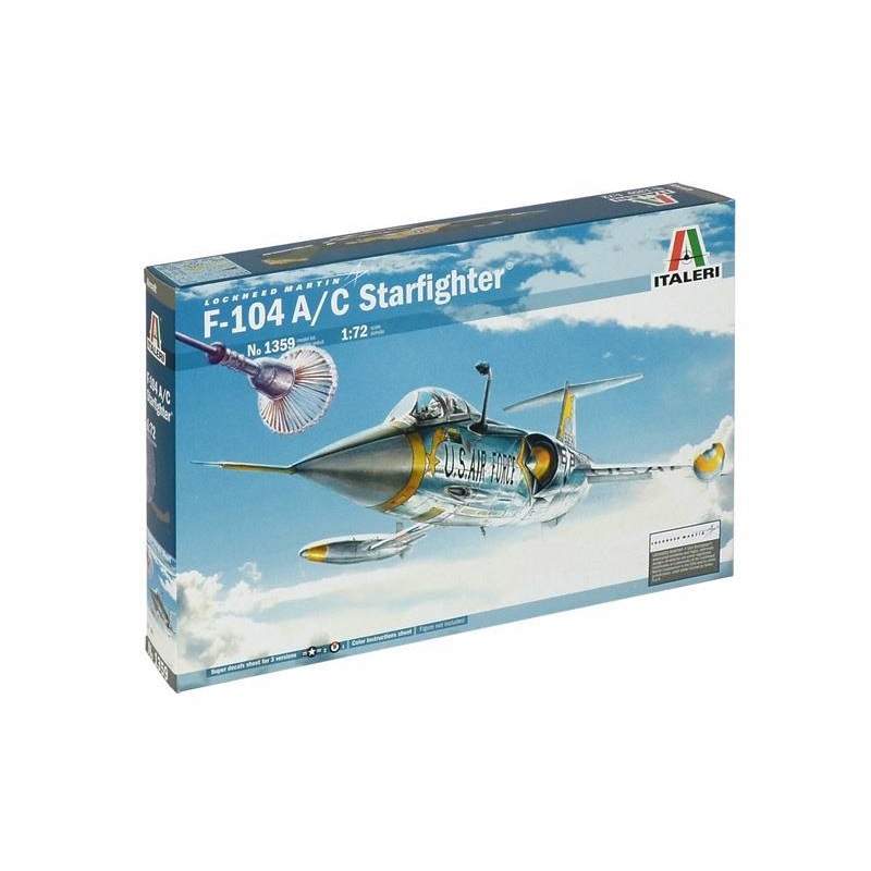 ITALERI 1/72 AIRCRAFT F-104C STARFIGHTER