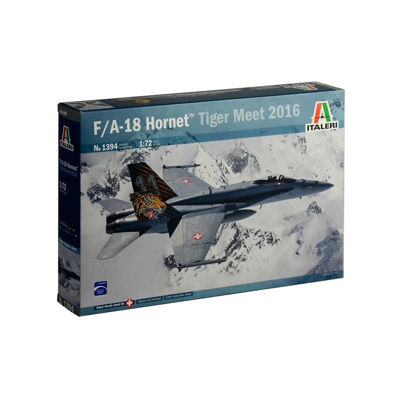 ITALERI 1/72 AIRCRAFT F/A-18 HORNET TIGER MEET 2016
