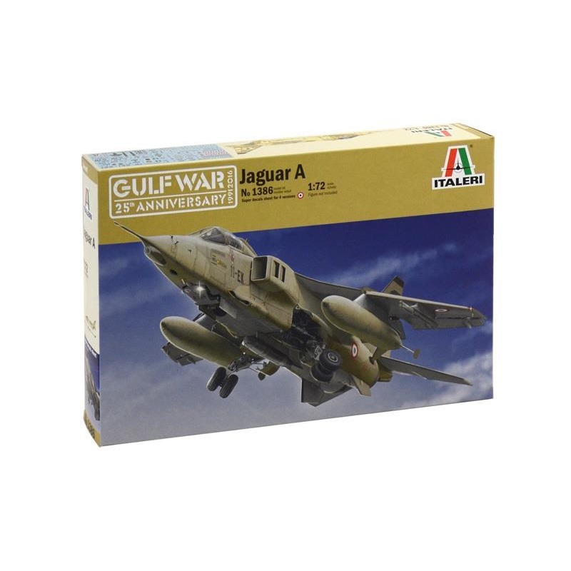 ITALERI 1/72 AIRCRAFT SEPECAT JAGUAR A-GULF WAR DISC