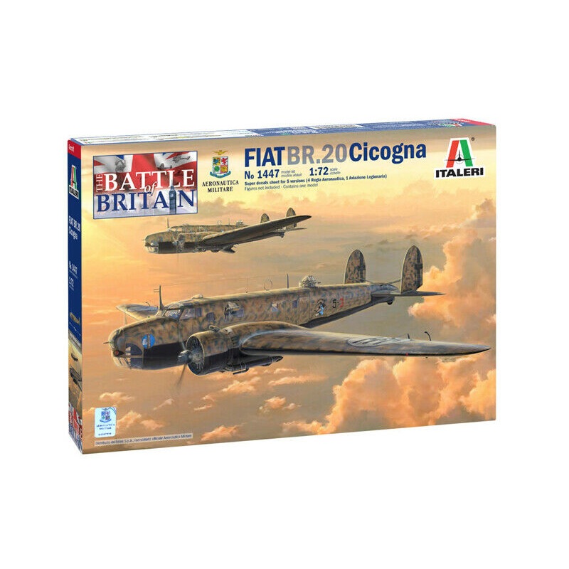 Italeri 1/72 FIAT BR.20 CICOGNA Battle OF Britain 80th Anniversary