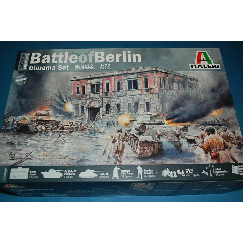 ITALERI 1/72 FIGURES 1/72 BATTLE FOR BERLIN 1945