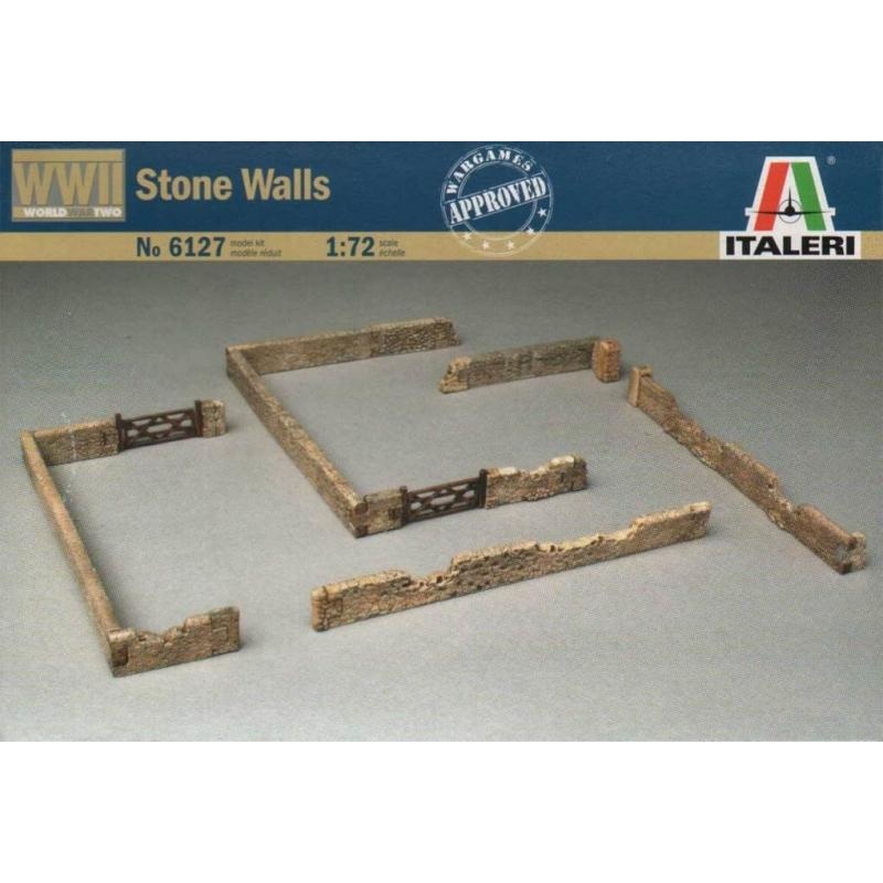 ITALERI 1/72 FIGURES 1/72 WALLS AND FENCE