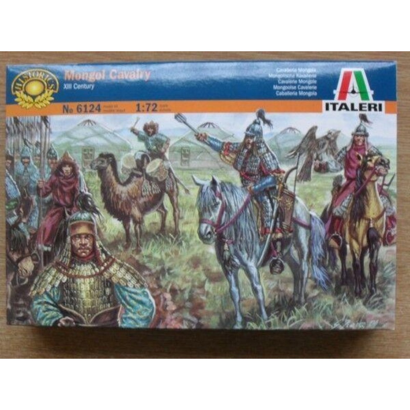 ITALERI 1/72 FIGURES 1/72 XIIITH CENTURY-MONGOL CAVALRY