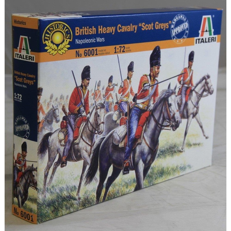 ITALERI 1/72 FIGURES BRITISH HEAVY CAVALRY