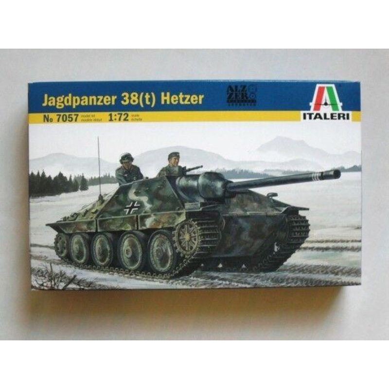 ITALERI 1/72 FIGURES JAGPANZER 38 (T) HETZER