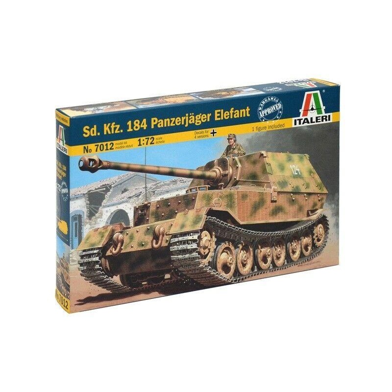 ITALERI 1/72 FIGURES PANZERJAGER ELEFANT