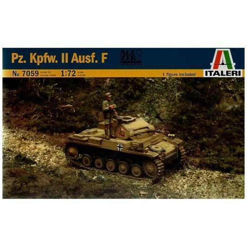 ITALERI 1/72 FIGURES PZKPFW.II AUSF F