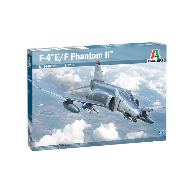 Italeri 1/72 scale F-4E/F Phantom II Model Kit