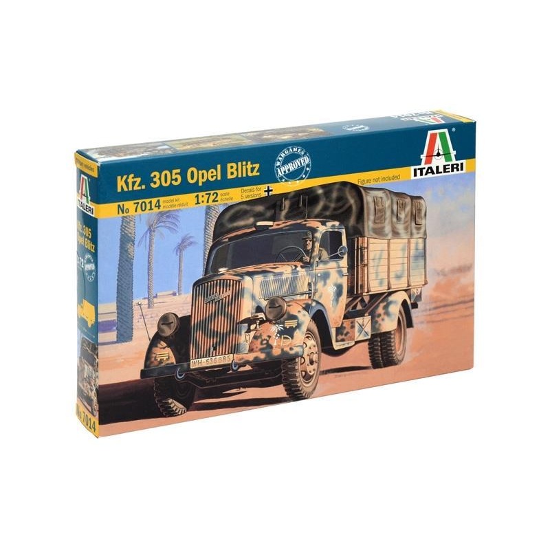 ITALERI 1/72 scale WW2 German OPEL BLITZ truck lorry model