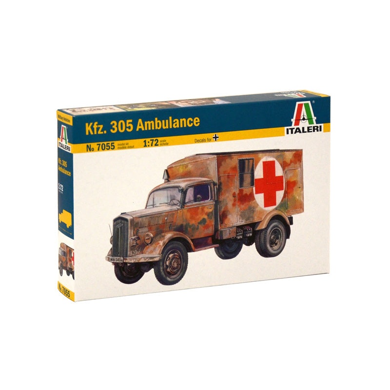 ITALERI 1/72 WW2 German KFZ.305 AMBULANCE