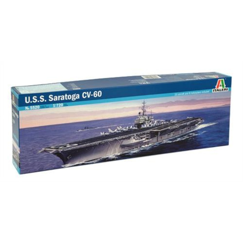 ITALERI 1/720 SHIPS CV-60 SARATOGA
