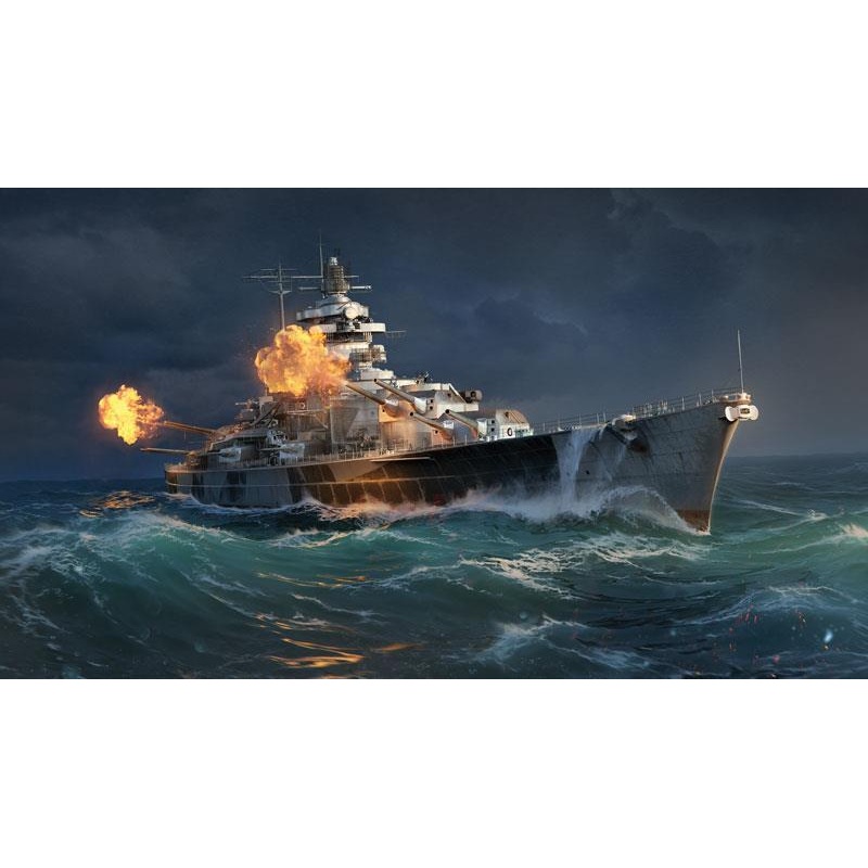 ITALERI 1/720 SHIPS WORLD OF WARSHIPS – TIRPITZ
