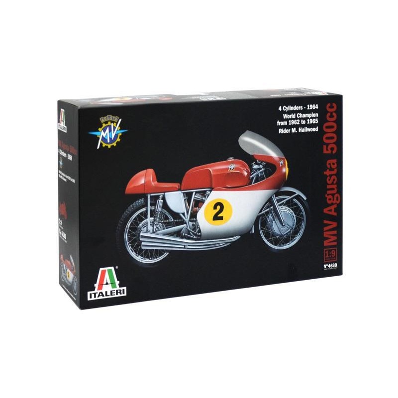 ITALERI BIKES – 1/9MV AUGUSTA 500CC 1964