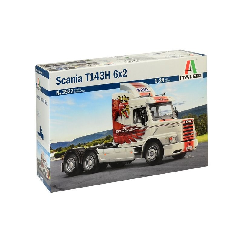 Italeri Scania T143H 6X2 1/24 Truck Kit – 3937
