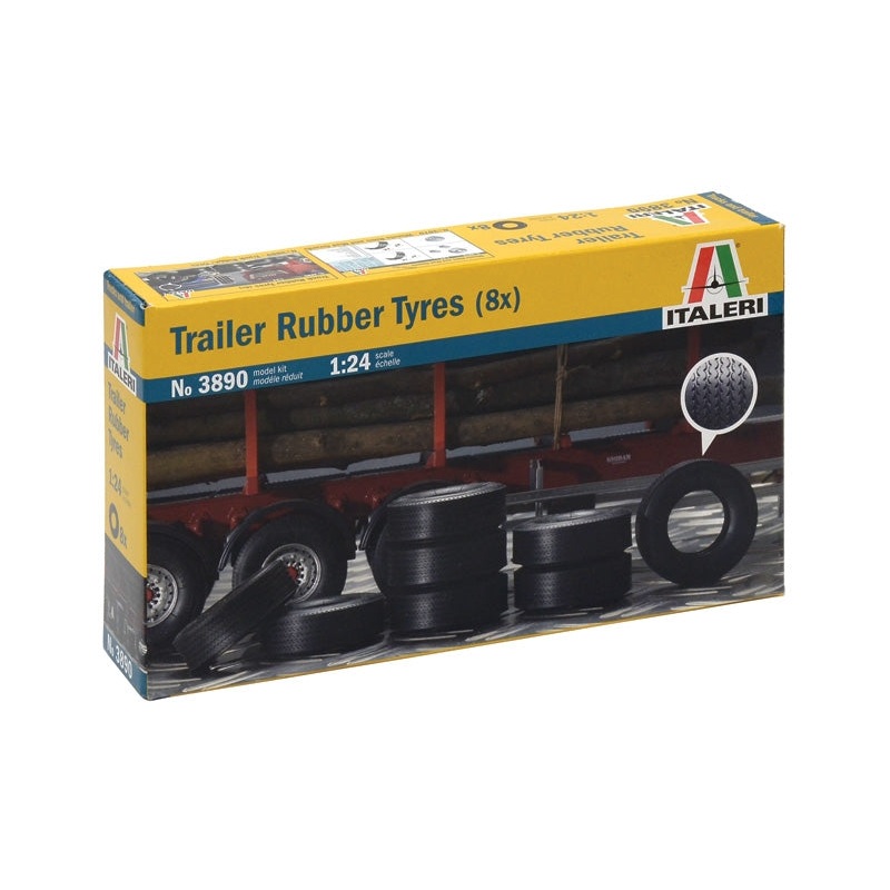 ITALERI TRUCKS – TRAILER RUBBER TYRES