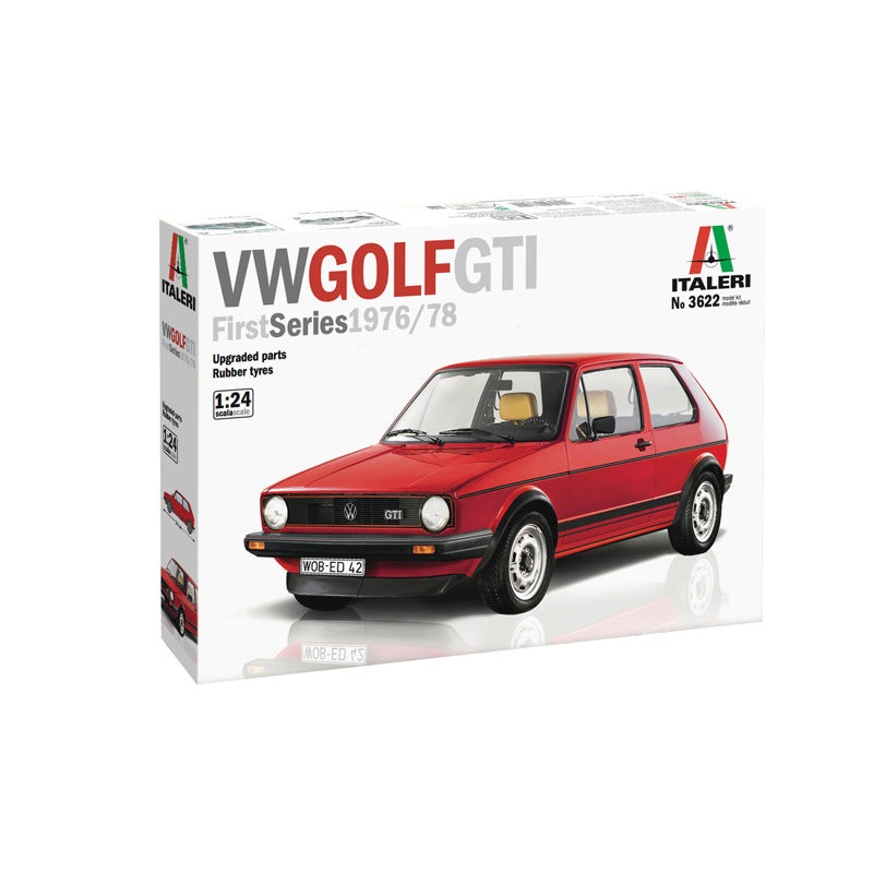 Italeri VW Volkswagen Golf Rabbit GTI 1/24 Scale Model Kit