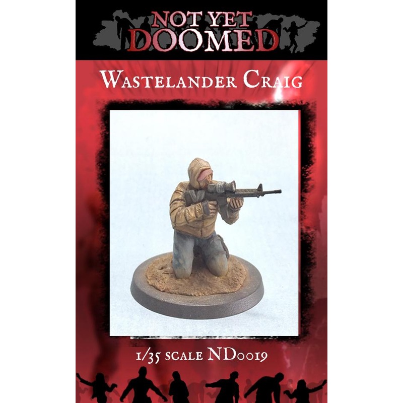 1/35 Scale resin model kit Wastelander Craig