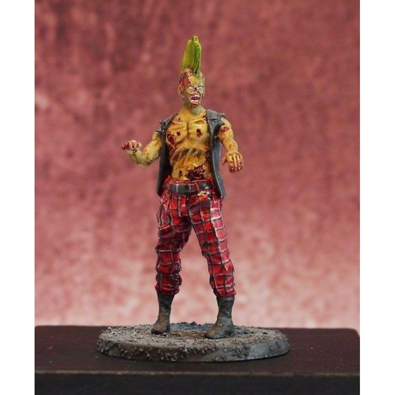 1/35 Scale resin model kit Zombie – Biker/Punk