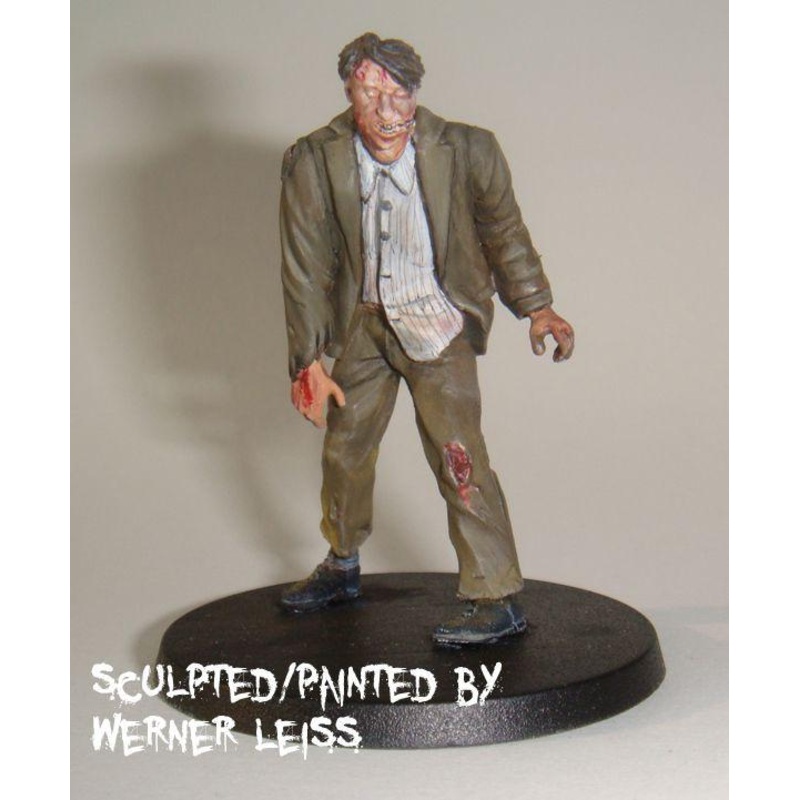 1/35 Scale resin model kit Zombie male #5