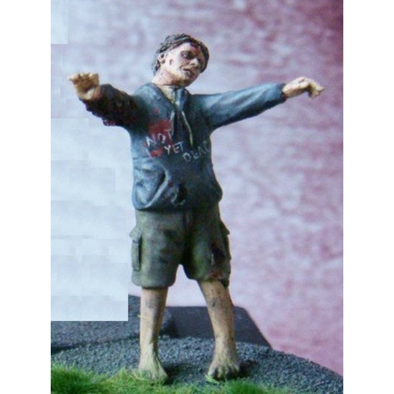 1/35 Scale resin model kit Zombie Teen #2