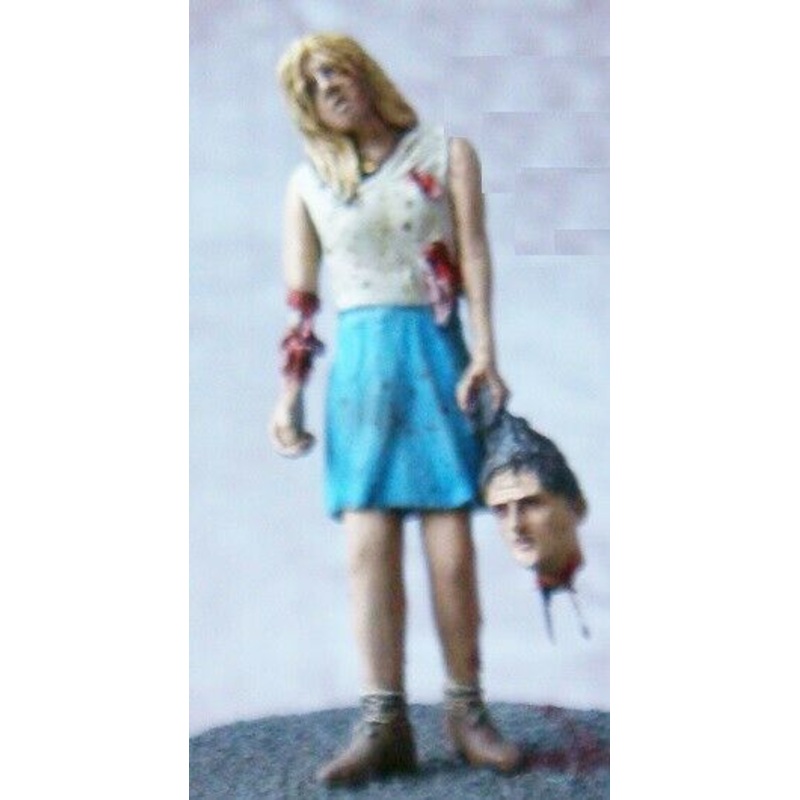 1/35 Scale resin model kit Zombie Teen #3