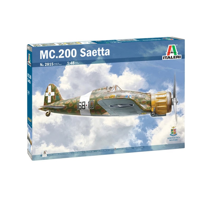 Italeri 1/48 scale Macchi Mc.200 1a serie