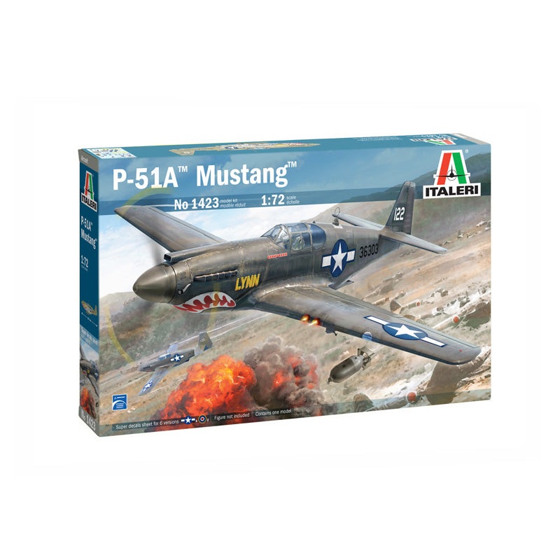Italeri 1/72 North-American P-51B Mustang