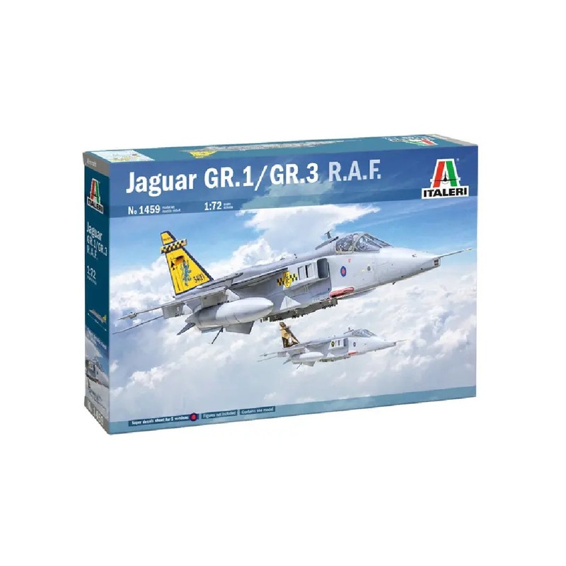 Italeri 1/72 RAF JAGUAR GR.1/GR.3 5 LIVERIES