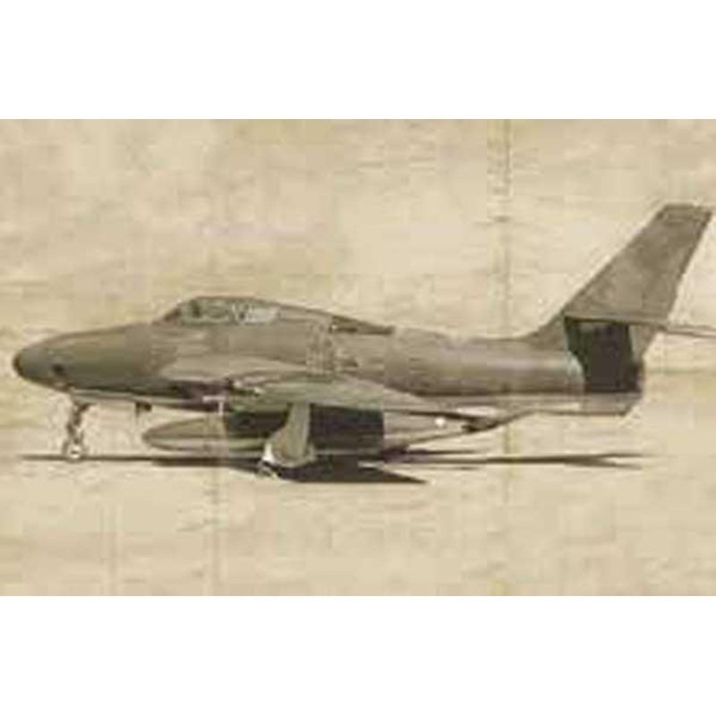 Italeri 1/72 Republic RF-84F Thunderflash aircraft model