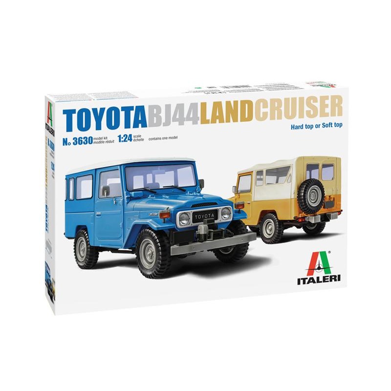 Italeri 3630 Toyota BJ44 Land Cruiser – 1:24 Plastic Model Car Kit