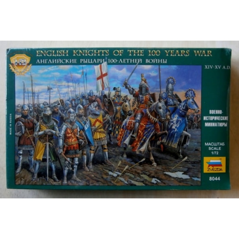 Zvezda 1/72 English Knights 100 Years War