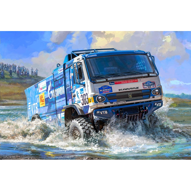 Zvezda 1/72 Rusian Kamaz 43509 Kamaz Master