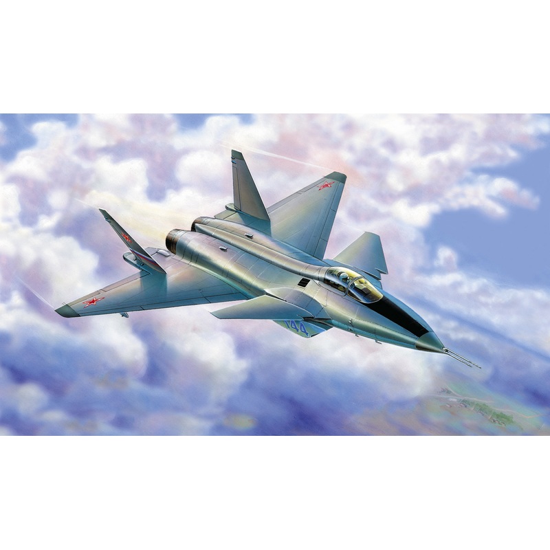 Zvezda 1/72 scale Russian  MiG 1.44 Multirole fighter aircraft