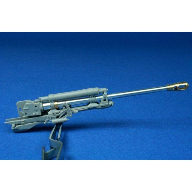 1/35 scale 76.2mm ZiS-3 L/51.6 metal barrel upgrade SPG SU-76, 76mm gun M1942