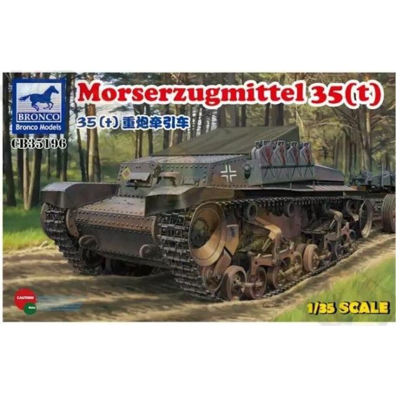 1/35 Scale Bronco kit WW2 German Morserzugmittel 35 (T)