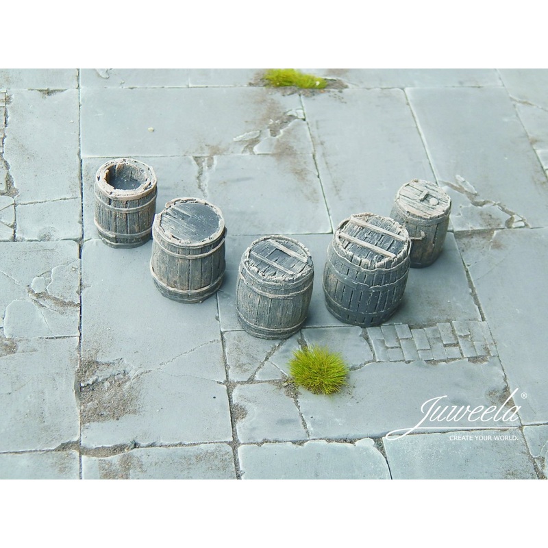 1/35 Scale old wooden boxes dark Brown 10 pieces