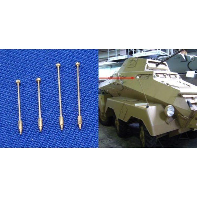 1/35 scale Outline marker x 13,8mm 2 17,9mm For different military vehicle