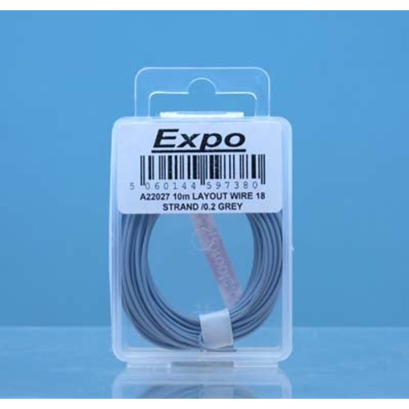 10m ROLLS OF 18/01M CABLE GREY