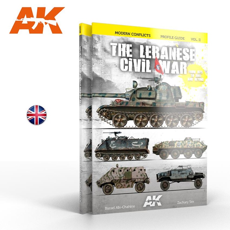 AK Interactive BOOK – WARS IN LEBANON VOL.II – English