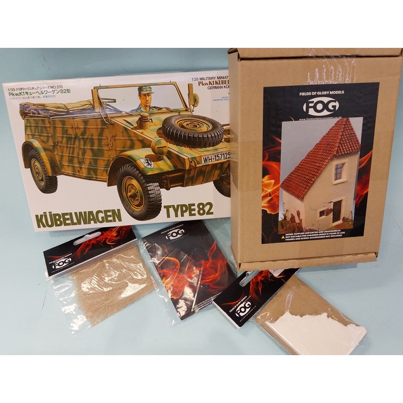 Al’s picks set #16 – Tamiya 1/35 scale WW2 German Kubelwagen Type 82