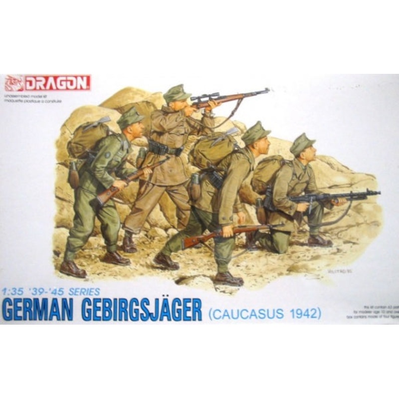 Dragon 1/35 WW2 German Gebirgsjager Caucasus 1942